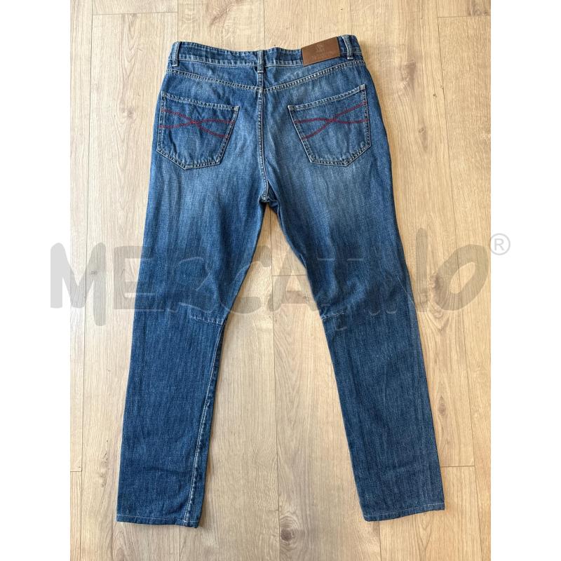 JEANS UOMO BRUNELLO CUCINELLI SCURO  | Mercatino dell'Usato Corciano 4
