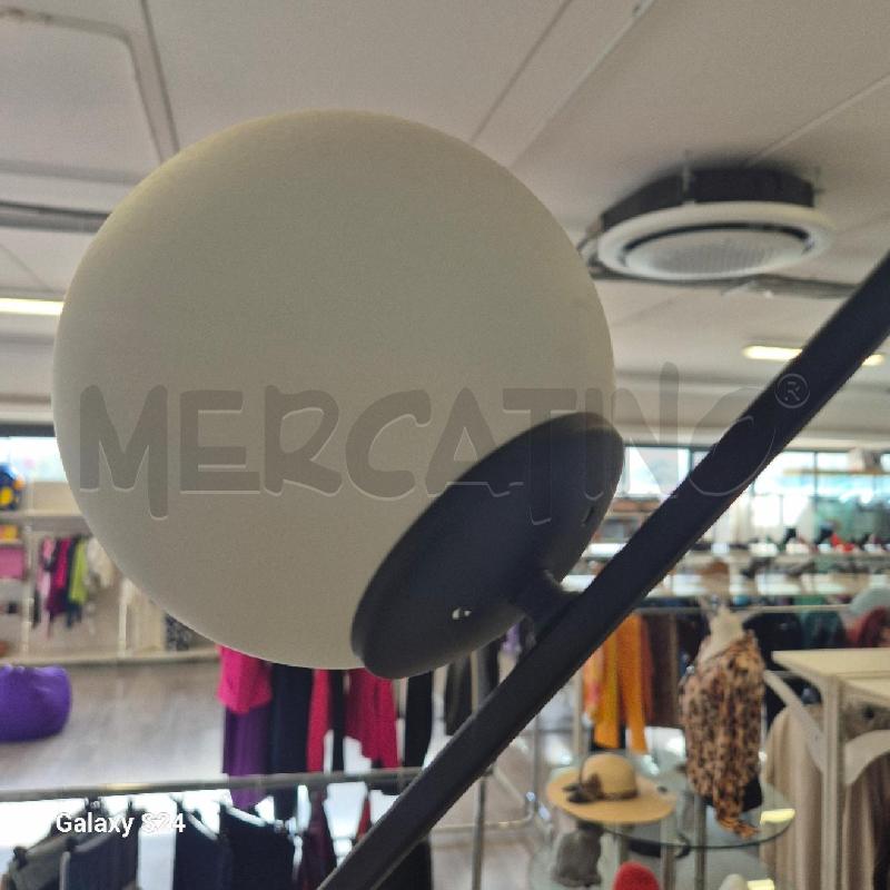LAMPADARIO IN FERRO CON DUE LUCI | Mercatino dell'Usato Corciano 3