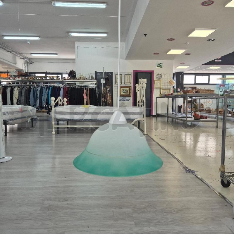 LAMPADARIO VETRO VERDE SOSPESO | Mercatino dell'Usato Corciano 2