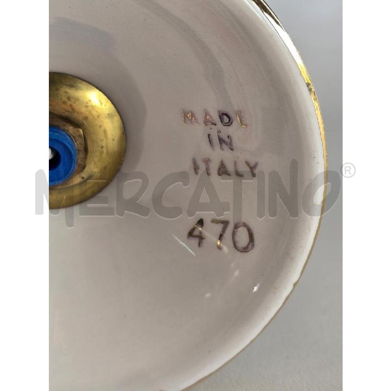 LAMPADA BASE BLU CERAMICA | Mercatino dell'Usato Corciano 3
