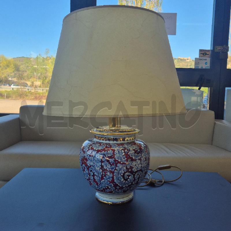LAMPADA DA TAVOLO BASE CERAMICA | Mercatino dell'Usato Corciano 1