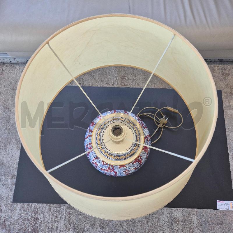LAMPADA DA TAVOLO BASE CERAMICA | Mercatino dell'Usato Corciano 4