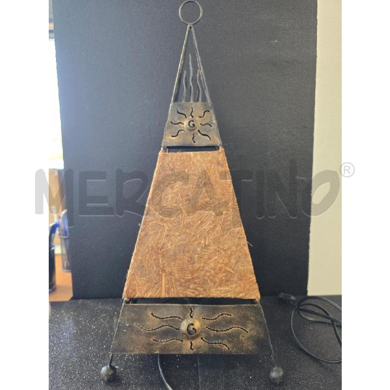 LAMPADA ENTINICA PIRAMIDALE  | Mercatino dell'Usato Corciano 1