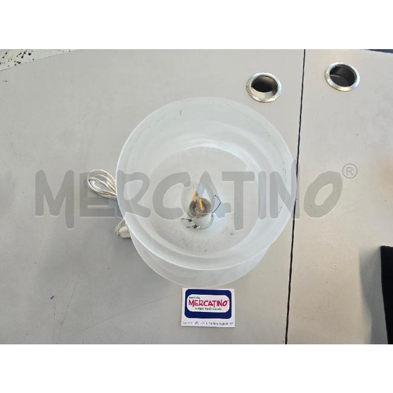 LAMPADA VETRO OPALINO | Mercatino dell'Usato Corciano 2