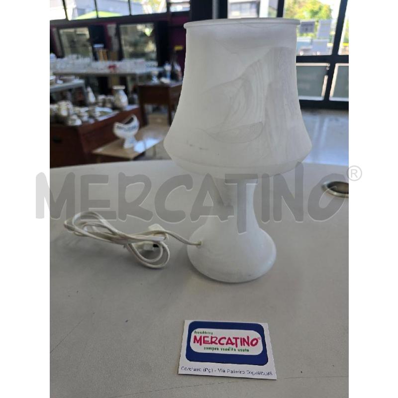 LAMPADA VETRO OPALINO | Mercatino dell'Usato Corciano 4