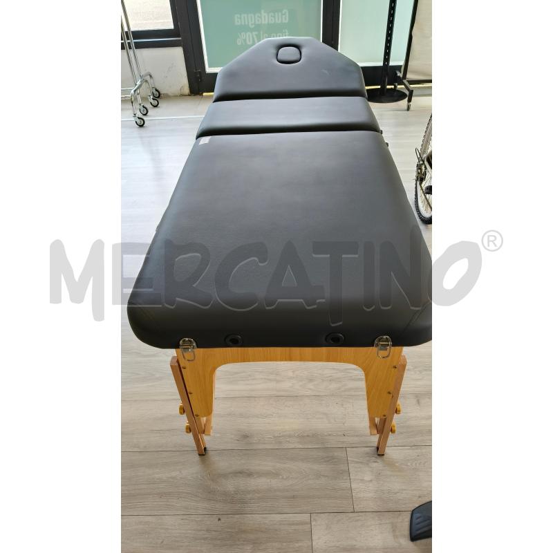 LETTINO LETTINO MASSAGGI PORTATILE NERO | Mercatino dell'Usato Corciano 1
