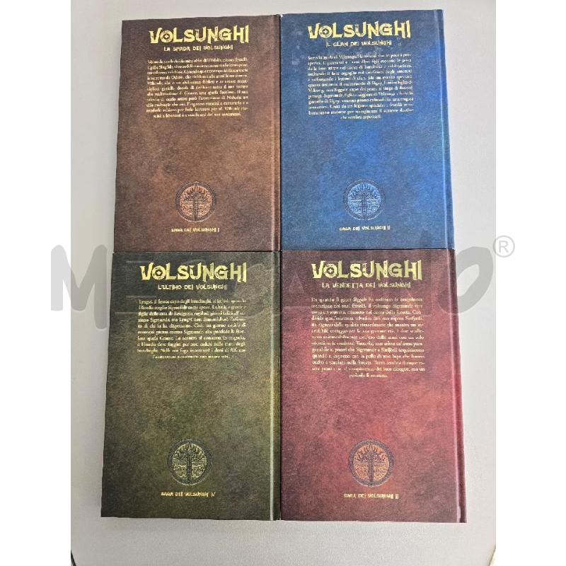 LIBRI SAGA DEI VOLSUNGHI 4 PZ | Mercatino dell'Usato Corciano 2