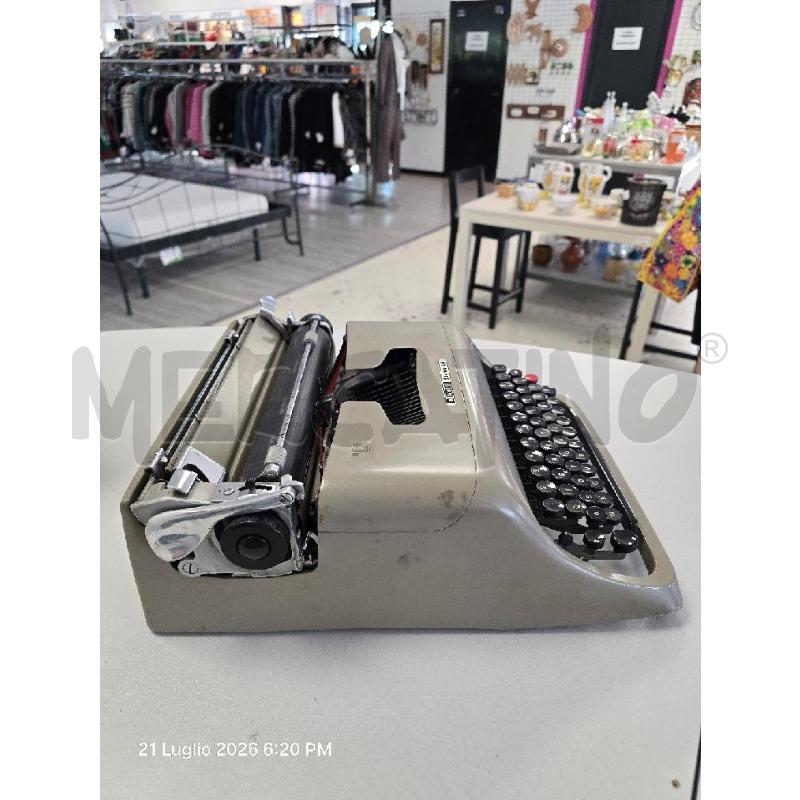MACCHINA DA SCRIVERE OLIVETTI GRIGIA ANNI 50 | Mercatino dell'Usato Corciano 4