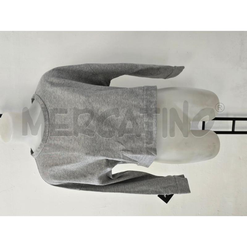 MAGLIA DONNA BRUNELLO CUCINELLI GRIGIO CHIARO GIRO COLLO  | Mercatino dell'Usato Corciano 1