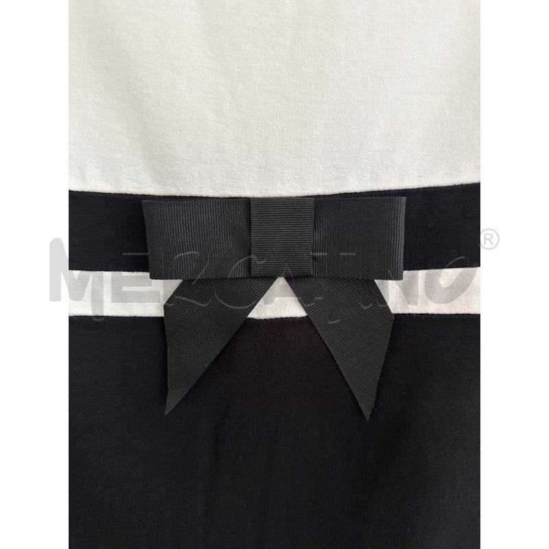MAGLIA DONNA LUISA SPAGNIOLI BIANCA E NERA CON FIOCCO  | Mercatino dell'Usato Corciano 3