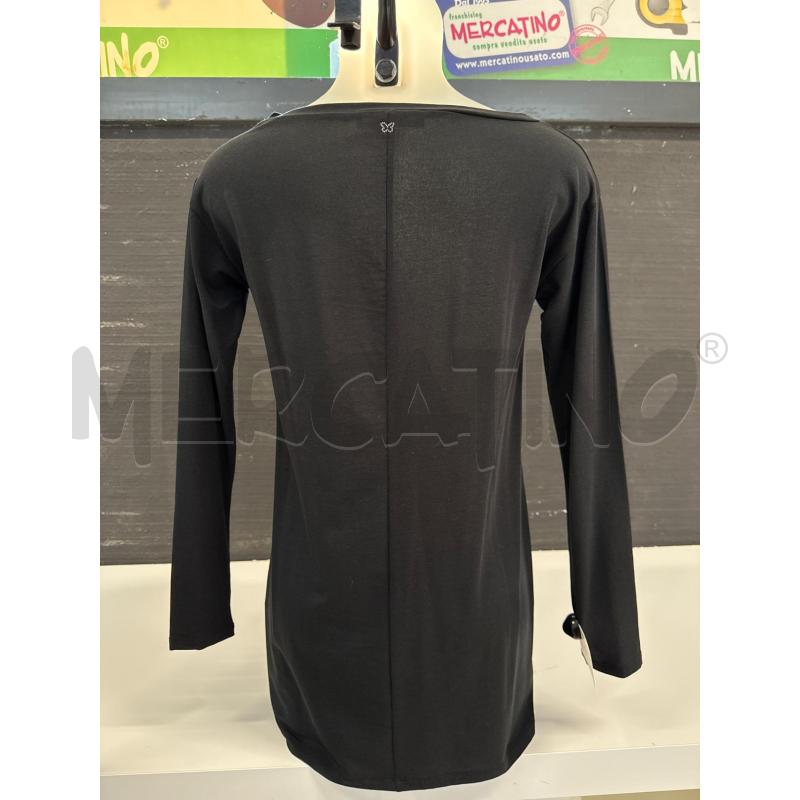 MAGLIA DONNA MAX MARA NERA MANICA LUNGA CON RASO | Mercatino dell'Usato Corciano 2