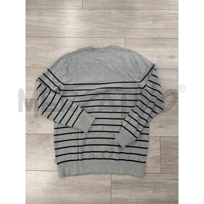 MAGLIA UOMO VANS GRIGIA CON RIGHE NERE  | Mercatino dell'Usato Corciano 3
