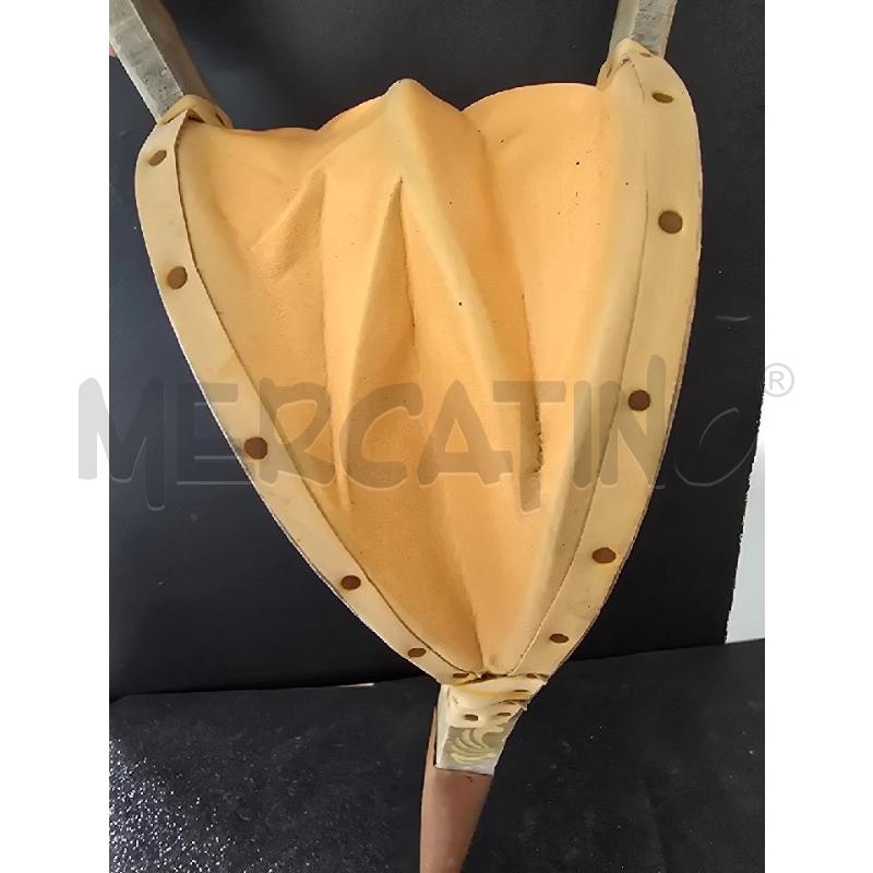MANTICE PER CAMINO FIORI DIPINTI | Mercatino dell'Usato Corciano 4