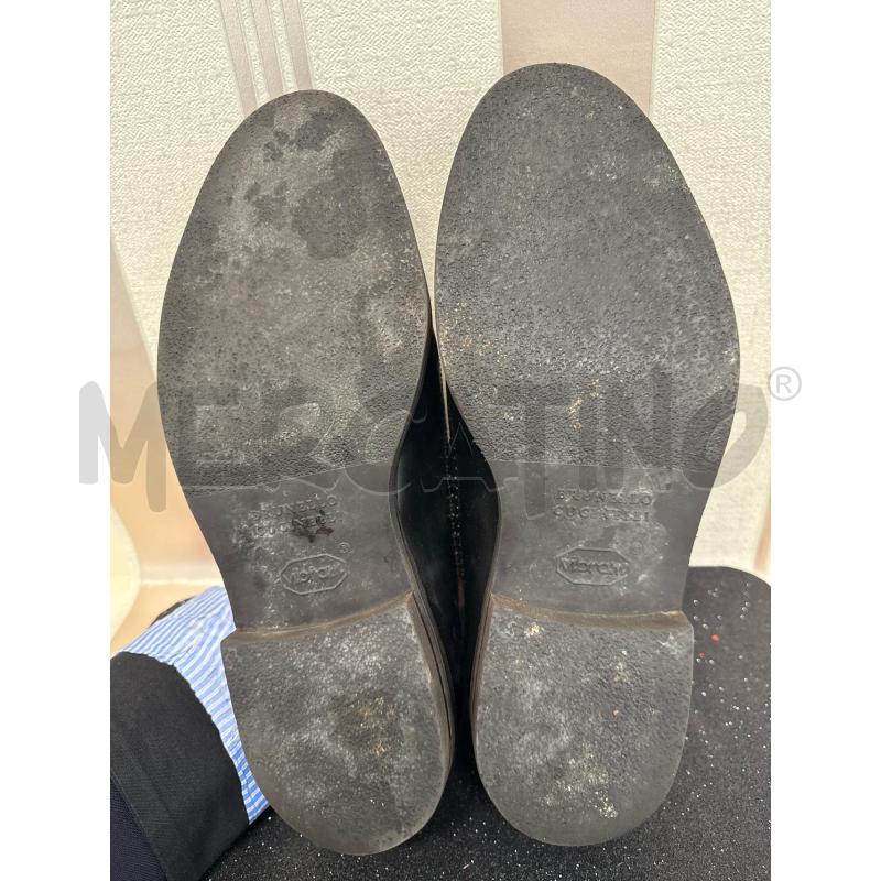 MOCASSINI PELLE UOMO BRUNELLO NERO  CUCINELLI PUNTELLATO  | Mercatino dell'Usato Corciano 4