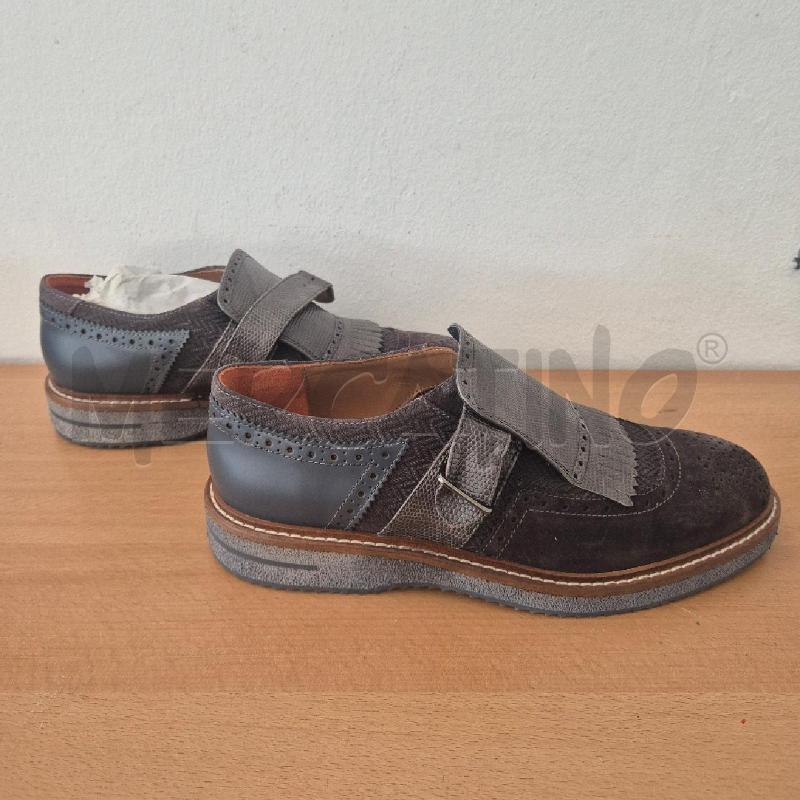 MOCASSINI  UOMO BRIMARTS TESTA DI MORO CON FIBBIE  | Mercatino dell'Usato Corciano 2