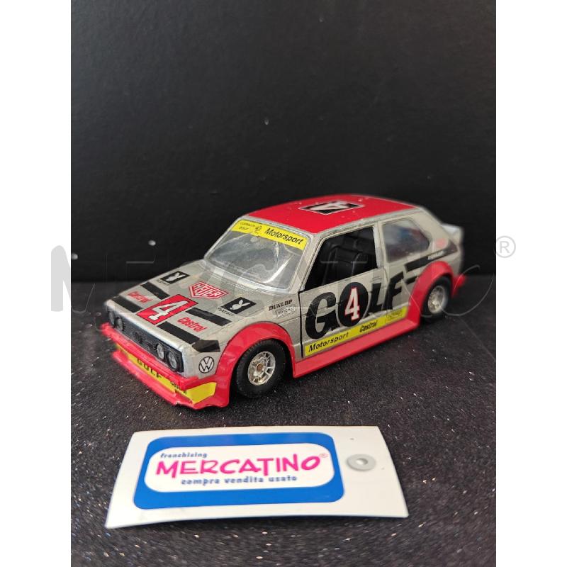 MODELLINO AUTO BBURAGO VOLKSWAGEN GOLF MK1GTI  SCALA 1:24 | Mercatino dell'Usato Corciano 1
