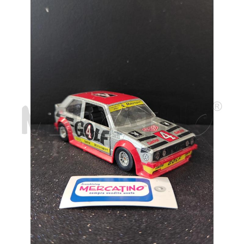 MODELLINO AUTO BBURAGO VOLKSWAGEN GOLF MK1GTI  SCALA 1:24 | Mercatino dell'Usato Corciano 2