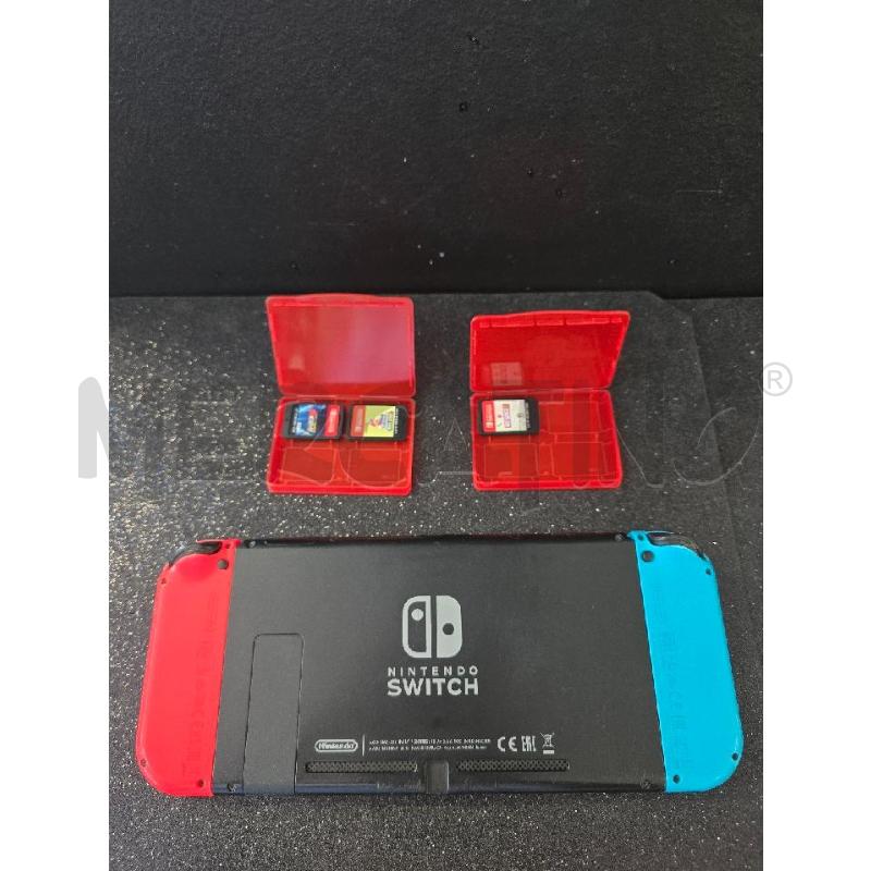 NINTENDO SWITCH+3 GIOCHI E CARICATORI | Mercatino dell'Usato Corciano 2