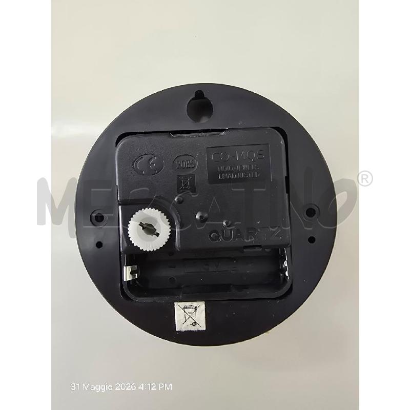 OROLOGIO OVALE IKEA CON CALAMITE ARANCIONI | Mercatino dell'Usato Corciano 5