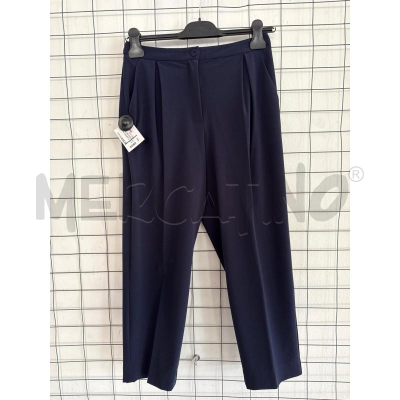 PANTALONE DONNA BLU NOTTE A SIGARETTA  | Mercatino dell'Usato Corciano 1
