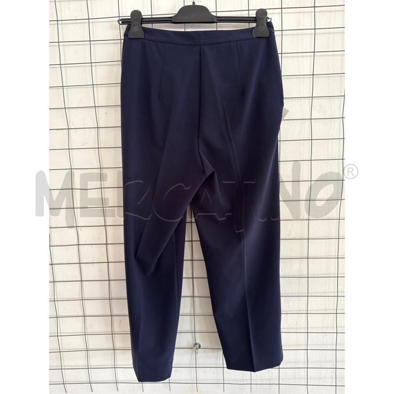 PANTALONE DONNA BLU NOTTE A SIGARETTA  | Mercatino dell'Usato Corciano 2