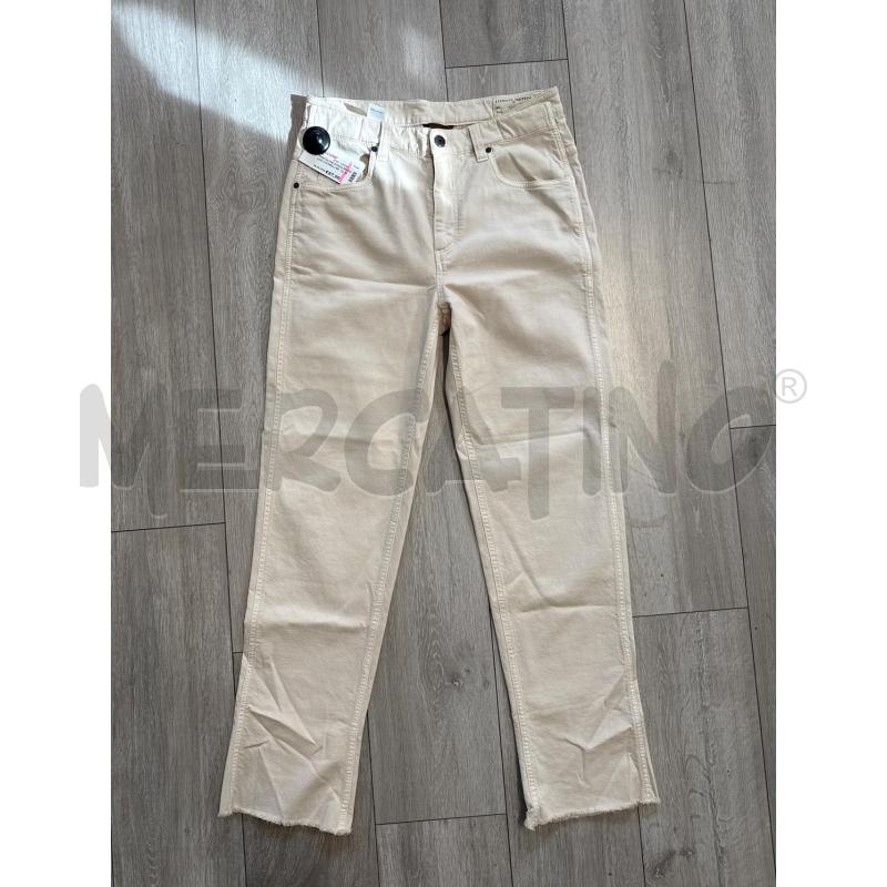 PANTALONE DONNA BRUNELLO CUCINELLI BEIGHE CHIARO  | Mercatino dell'Usato Corciano 1