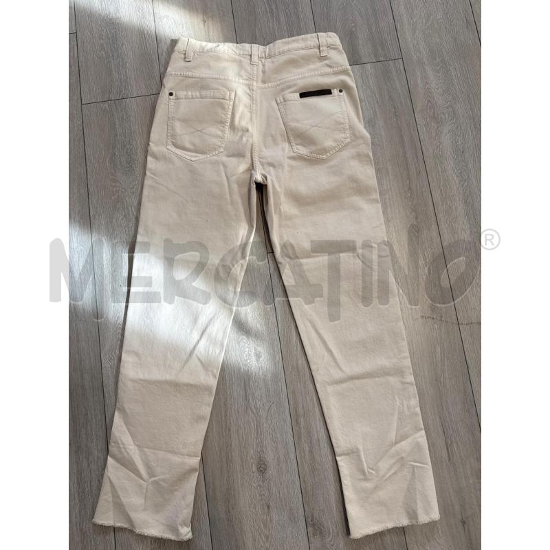 PANTALONE DONNA BRUNELLO CUCINELLI BEIGHE CHIARO  | Mercatino dell'Usato Corciano 3