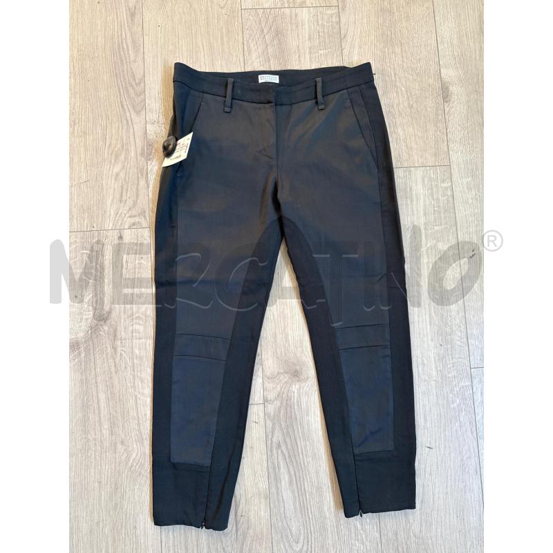 PANTALONE DONNA BRUNELLO CUCINELLI GRIGIO SCURO  | Mercatino dell'Usato Corciano 1