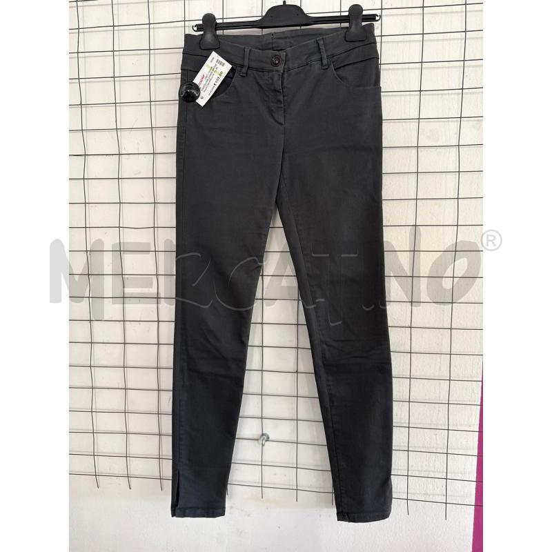 PANTALONE DONNA BRUNEOLLO CUCINELLI GRIGIO REGULAR  | Mercatino dell'Usato Corciano 1
