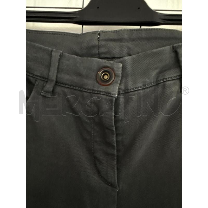 PANTALONE DONNA BRUNEOLLO CUCINELLI GRIGIO REGULAR  | Mercatino dell'Usato Corciano 2