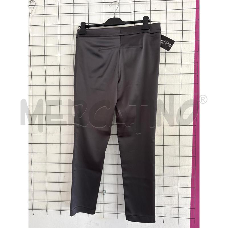 PANTALONE DONNA LUISA SPAGNOLI ACETATO GRIGIO ANTRACITE  | Mercatino dell'Usato Corciano 3