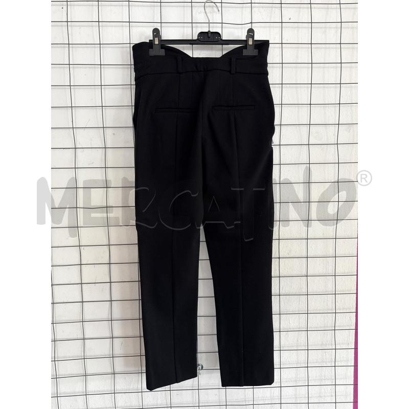 PANTALONE DONNA NERO PATRIZA PEPE SIGARETTA  | Mercatino dell'Usato Corciano 2
