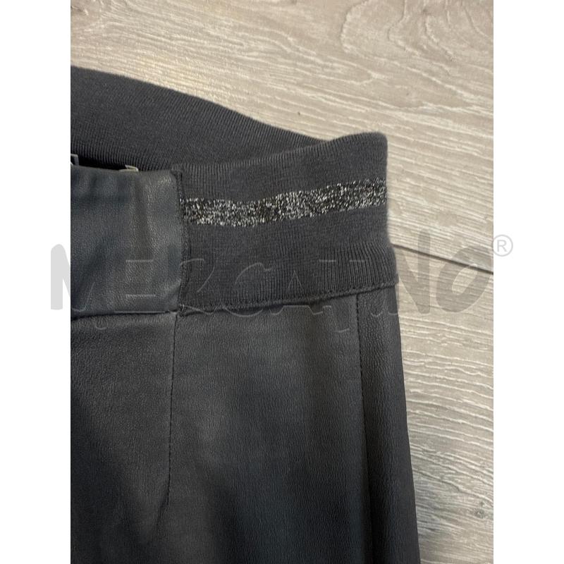 PANTALONE DONNA PANICALE ANTRACITE CON BLILLANTINI IN VITA  | Mercatino dell'Usato Corciano 2