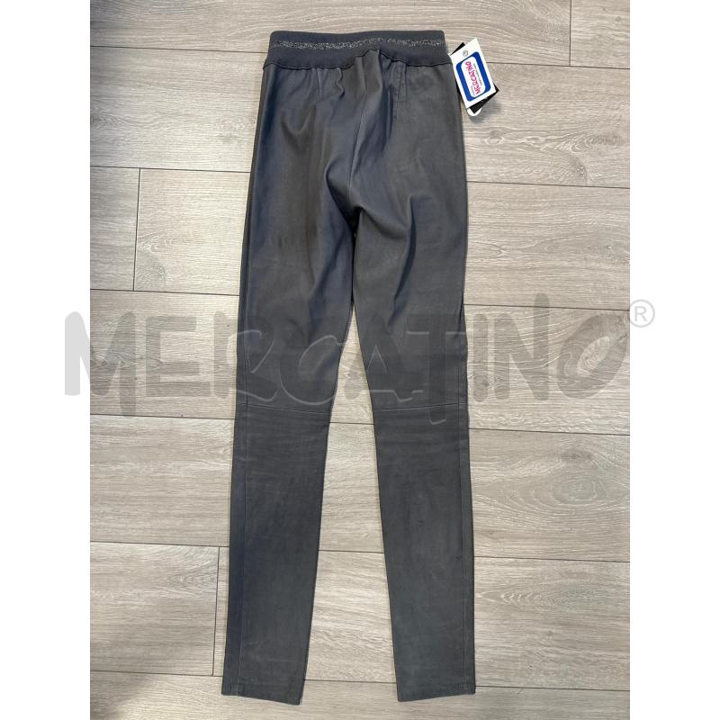 PANTALONE DONNA PANICALE ANTRACITE CON BLILLANTINI IN VITA  | Mercatino dell'Usato Corciano 3