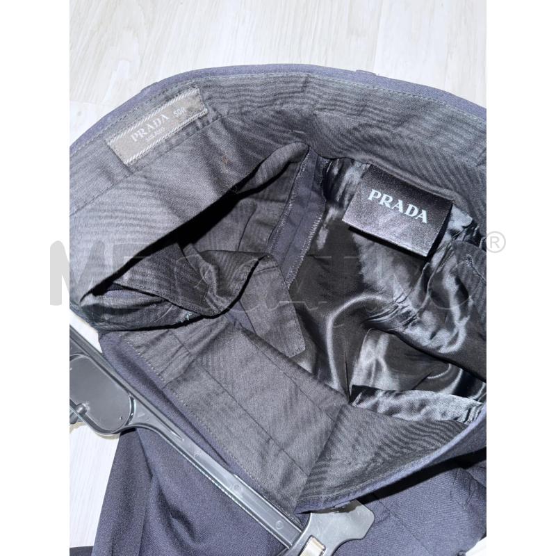 PANTALONE DONNA PRADA BLU NOTTE  | Mercatino dell'Usato Corciano 3