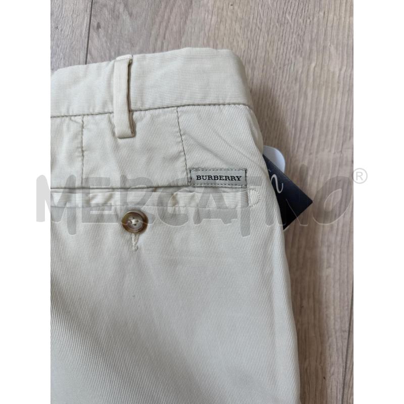 PANTALONE UOMO BURBERRY BEIGE CLASSICO  | Mercatino dell'Usato Corciano 2