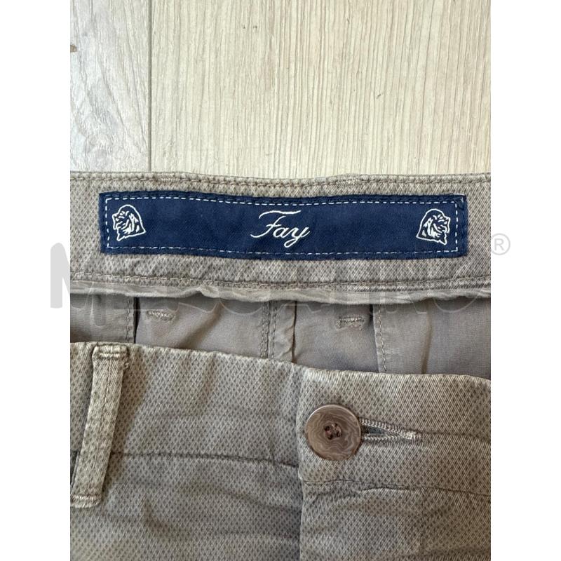 PANTALONE UOMO FAY MARRONE CLASSICO  | Mercatino dell'Usato Corciano 2