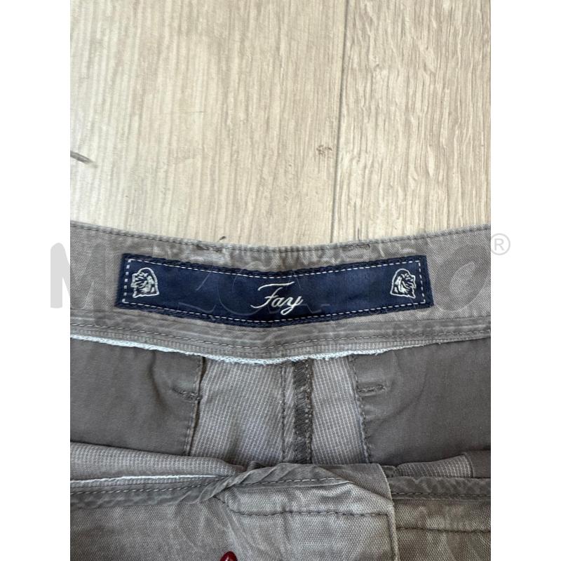PANTALONE UOMO FAY TORTORA SCURO CORTO  | Mercatino dell'Usato Corciano 2