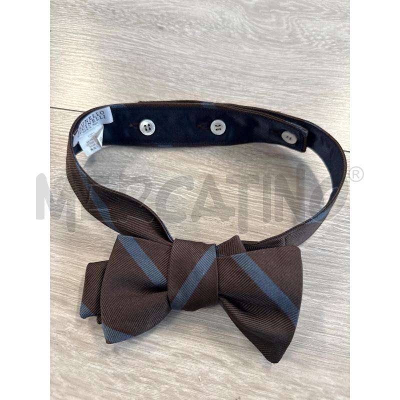 PAPILLON BRUNELLO CUCINELLI MARRONE E BLU  | Mercatino dell'Usato Corciano 1