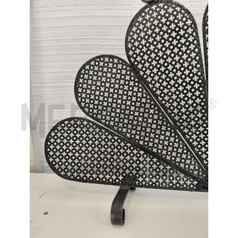PARA SCINTILLE IN METALLO NERO A FORMA DI VENTAGLIO  | Mercatino dell'Usato Corciano 2