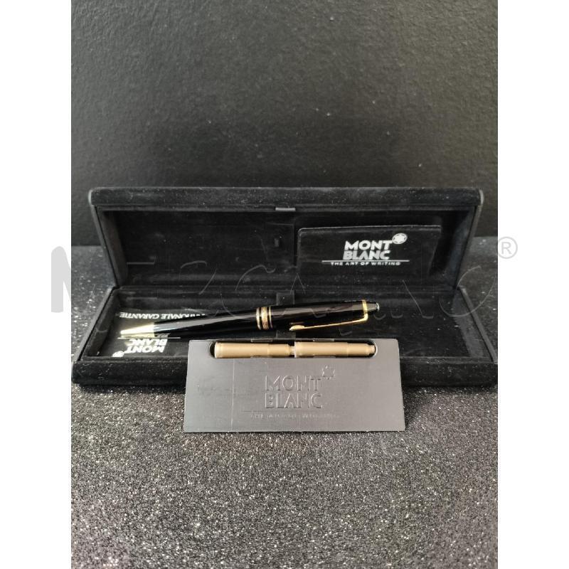PENNA A SFERA MONTBLANC  MEISTERSTUCK CLASSIQUE GOLD- COATED | Mercatino dell'Usato Corciano 1