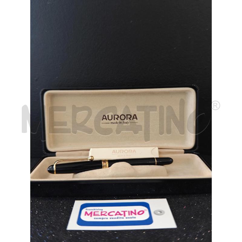 PENNA STILOGRAFICA  AURORA 88 NERA CON CONFEZIONE | Mercatino dell'Usato Corciano 1