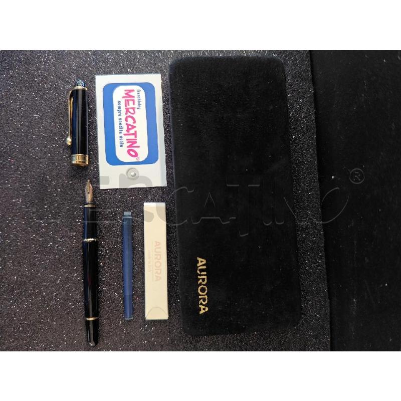 PENNA STILOGRAFICA  AURORA 88 NERA CON CONFEZIONE | Mercatino dell'Usato Corciano 3
