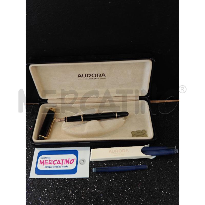 PENNA STILOGRAFICA  AURORA 88 NERA CON CONFEZIONE | Mercatino dell'Usato Corciano 4
