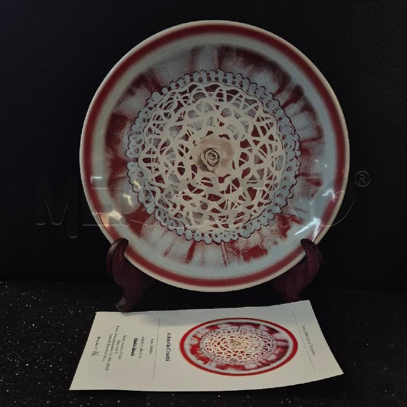 PIATTO 25CM L'ANTICA DERUTA ANTONELLA CIMATTI  | Mercatino dell'Usato Corciano 1
