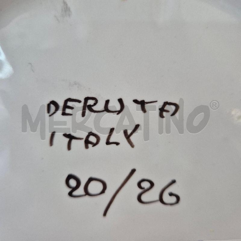 PIATTO APPENDERE DERUTA GALLO VERDE | Mercatino dell'Usato Corciano 2