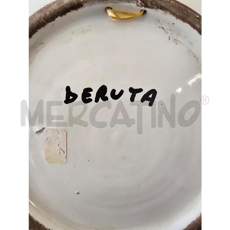 PIATTO DERUTA DECORATIVO  | Mercatino dell'Usato Corciano 3
