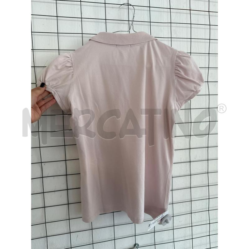 POLO DONNA BURBERRY ROSA MEZZA MNAICA  | Mercatino dell'Usato Corciano 4