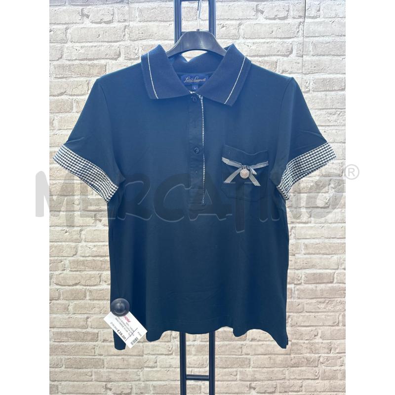 POLO DONNA LUISA SPAGNIOLI VERDE SCURO  | Mercatino dell'Usato Corciano 1