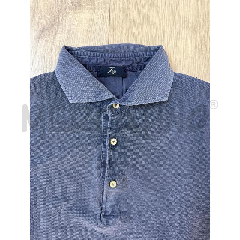 POLO UOMO FAY BLU JEANS MEZZA MANICA  | Mercatino dell'Usato Corciano 2